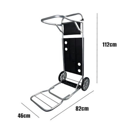 Carrinho De Mesa Para Praia Alumínio Preto Com Avanço e Bolsa de Utensílios 70449907 Bel-5e258db7-9404-4481-be6f-dcd4f809c524