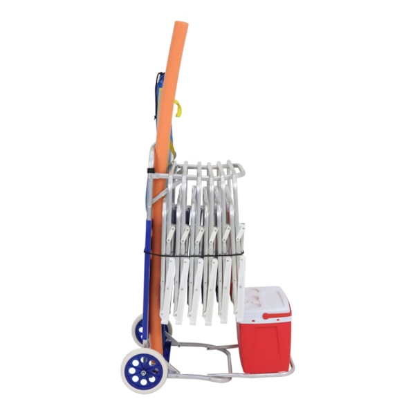 Carrinho de Mesa para Praia em Alumínio com Avanço 4499 Belfix-488234ab-abd1-497e-8964-befa3e2aee56