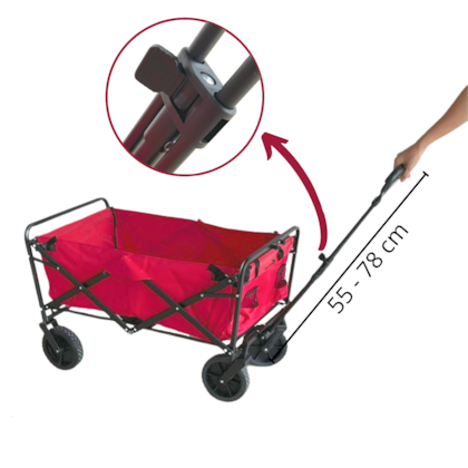 Carrinho de Transporte Dobravel Camping Vermelho IWCDCAVM Importway-1587e38d-3889-4ff0-8392-6b30a115e5a7