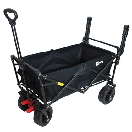 Carrinho De Transporte Montclair Camping 80kg Em Aço e Poliéster Preto 303210 Nautika-939199fa-4f1c-43c8-ae86-28449c677db9