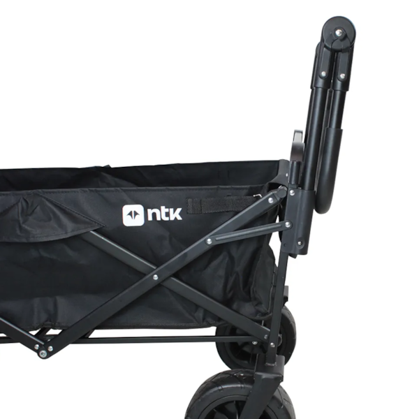 Carrinho De Transporte Montclair Camping 80kg Em Aço e Poliéster Preto 303210 Nautika-8e9be838-77e4-4bbf-a558-044b46ebf297