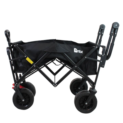 Carrinho De Transporte Montclair Camping 80kg Em Aço e Poliéster Preto 303210 Nautika-22f24082-bec5-42bf-9508-705466d41541