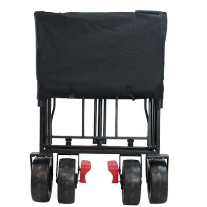 Carrinho De Transporte Montclair Camping 80kg Em Aço e Poliéster Preto 303210 Nautika-c9320bcf-6889-47ea-95a3-a9f4ecc5cb43