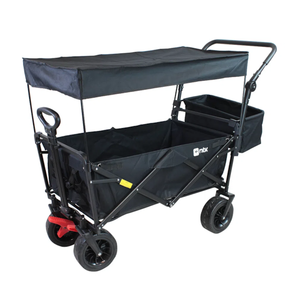 Carrinho De Transporte Montclair Camping 80kg Em Aço e Poliéster Preto 303210 Nautika-5a03e076-09c3-4fe3-89f0-9ce83b791a0e
