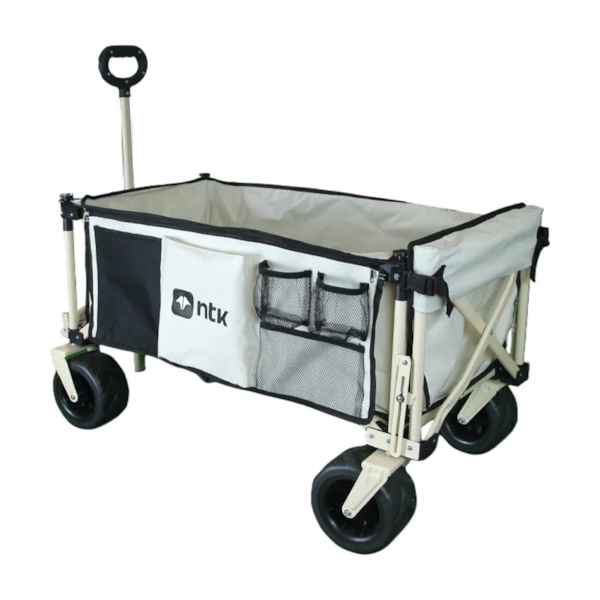 Carrinho Dobrável Transport G em Aço e Poliéster Oxford Suporta 80kg Com Bolsos Laterais Nautika -def16807-8c4f-47bb-96b8-0c1da39397fc