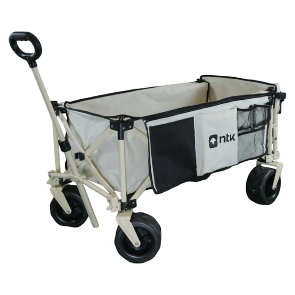 Carrinho Dobrável Transport G em Aço e Poliéster Oxford Suporta 80kg Com Bolsos Laterais Nautika -168da4de-6721-4576-8a56-2e090806a140