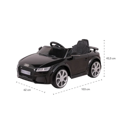 Carrinho Elétrico Audi TT RS 12V Preto 921707 Belfix -6bbce6d2-7ba3-47a2-b2fc-96a692f925ae