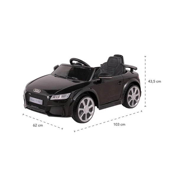 Carrinho Elétrico Audi TT RS 12V Preto 921707 Belfix -8e3eea7d-935d-4680-bdfd-65f9d320158f