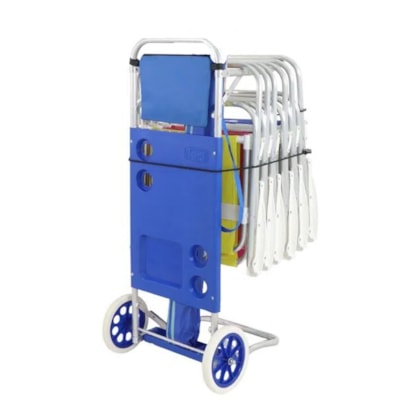 Carrinho Mesa de Praia em Alumínio C/ Bolsa 70440007 Bel-603e7433-696a-4a49-8fdc-4d2eadf19268