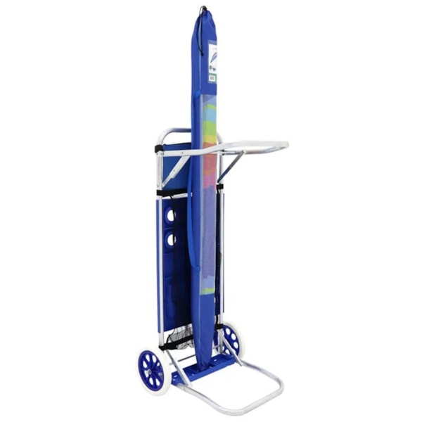 Carrinho Mesa para Praia Alumínio + Sacareia e Rede 704488 Bel-87747c2c-d158-41c0-aad0-10f684c331b9