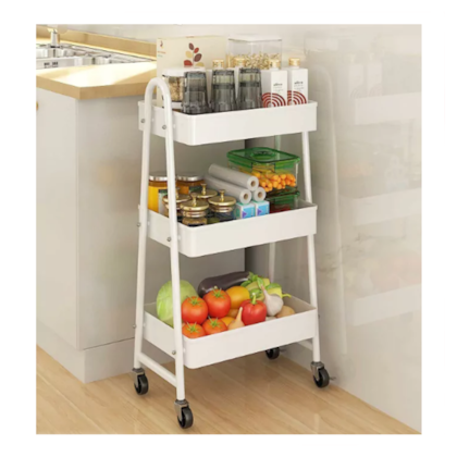 Carrinho Organizador Metal Branca 3 andares GH209 Globalmix-ef39c6bd-d0a5-4a15-aaac-7b19cbdff917