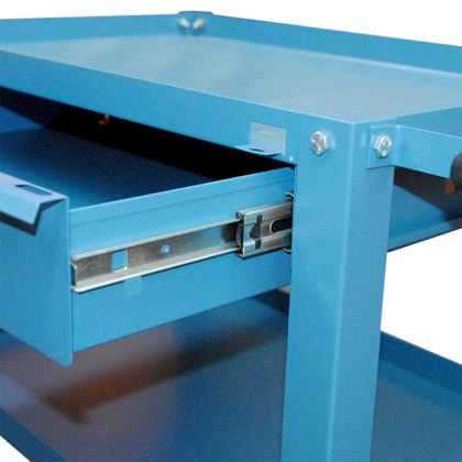 Carrinho para Ferramentas Aberto com Gaveta e Caixa Plástica - Presto-9d154b10-2fa4-46f5-94ee-da079143e1da