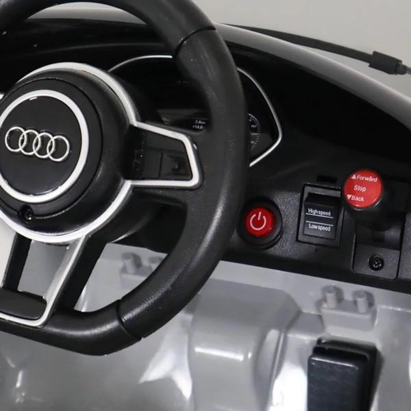 Carro Elétrico Audi TT RS 12V Infantil Cinza 921708 Bel-58721a25-624b-4f13-bcce-e7a2f761dfdd