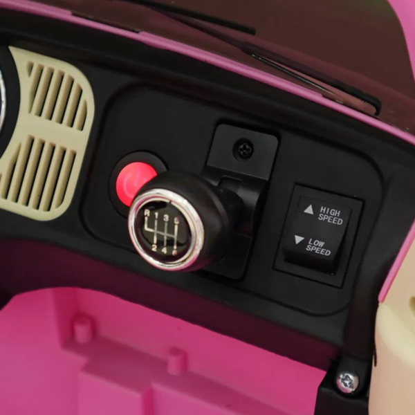 Carro Elétrico Beetle 12V Infantil Rosa 914010 Bel -dd48911a-da35-4cc5-9fa3-c586b94a9f6e