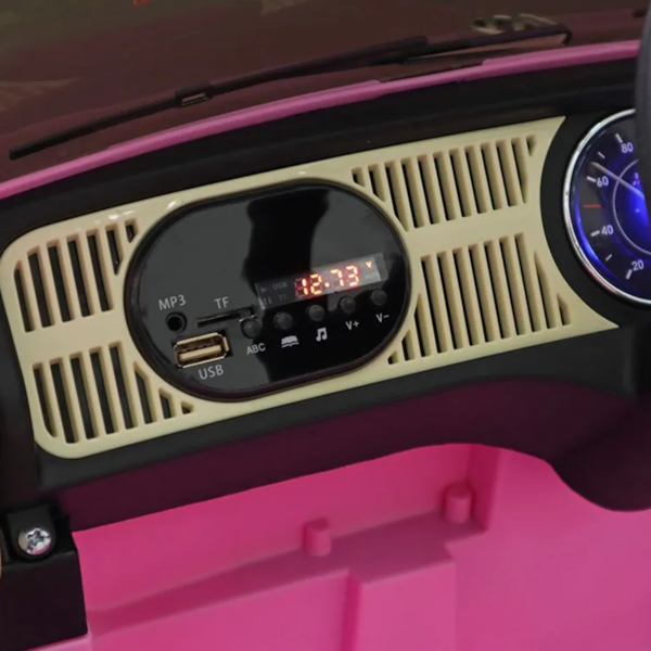 Carro Elétrico Beetle 12V Infantil Rosa 914010 Bel -9072dbe3-4ef9-4c1f-8099-56f094503d1d