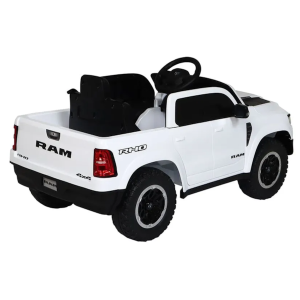 Carro Elétrico Branca Infantil Dodge RAM 12V 946101 BelFix-1dde4c83-483c-48ad-a9bb-cd92945237d4
