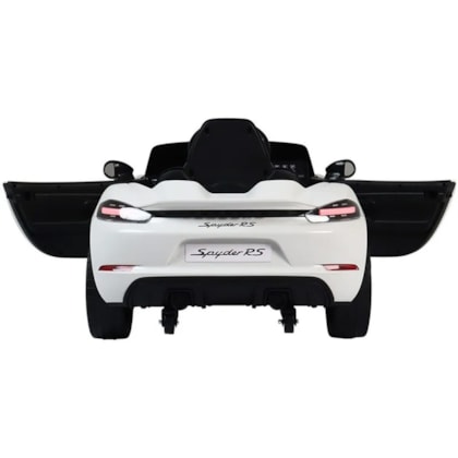 Carro Elétrico Infantil Porshe Branco 718 12V 946601 BELFIX -e6caa2d5-281b-4862-af96-adb1a78bd094