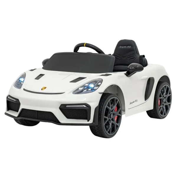 Carro Elétrico Infantil Porshe Branco 718 12V 946601 BELFIX-bce478e5-9665-4bb1-be7e-3706018349b4