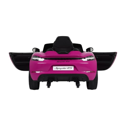 Carro Elétrico Infantil Porshe Rosa 718RS 12V 946610 BELFIX-948c5031-403b-408f-b80c-86fd90f1fb0d