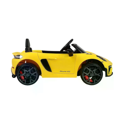 Carro Elétrico Infantil Porshe Spyder Amarelo 718RS 12V 946605 BELFIX -2e22d9de-242f-4511-8401-324086fce5a6