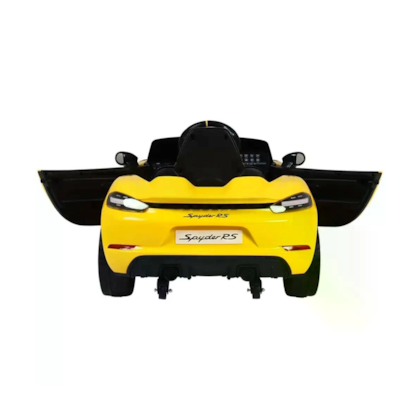 Carro Elétrico Infantil Porshe Spyder Amarelo 718RS 12V 946605 BELFIX -216b6527-3f40-4e3a-9e37-d782047f72af