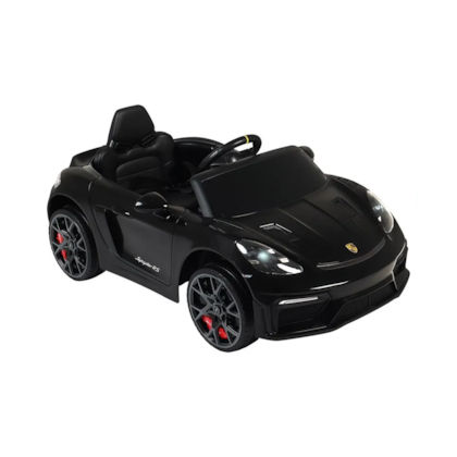 Carro Elétrico Infantil Preto Porshe 718RS 12V 946607 Belfix