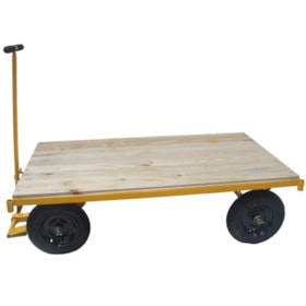 Carro Plataforma de Madeira 600kg Lynus