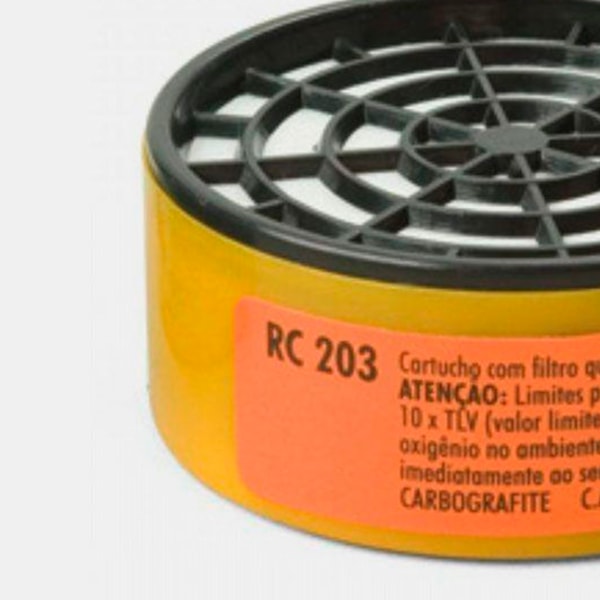 Cartucho com Filtro RC 203 para Máscaras CG 306 Carbografite-47076fda-8f40-4cb0-a2b6-01313831aa7d
