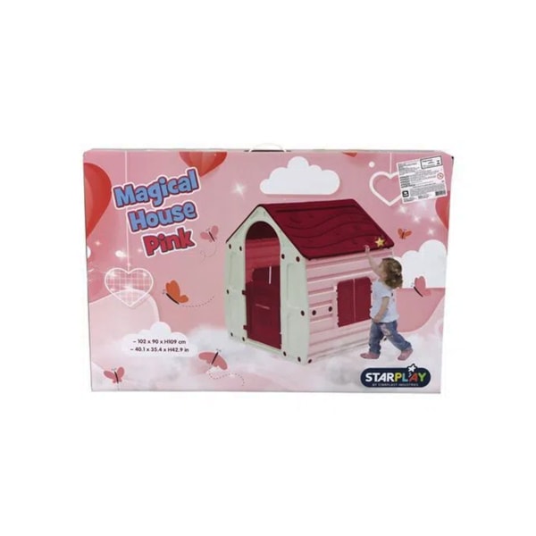 Casinha De Brinquedo Magical Rosa 560010 Belfix-e95084de-7e6e-4bc1-a648-69805c168e33