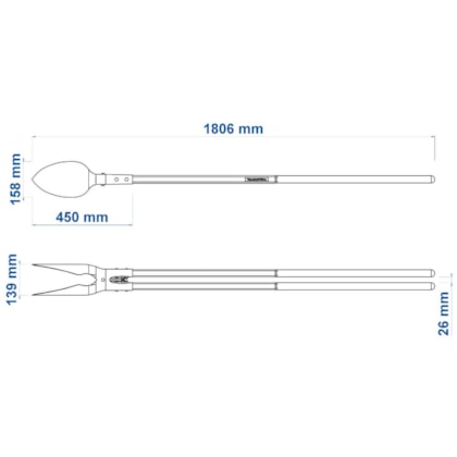 Cavadeira Articulada Light com Cabo 150cm Tramontina-cb58e291-9b85-49a1-a1b6-6f240c566ddc