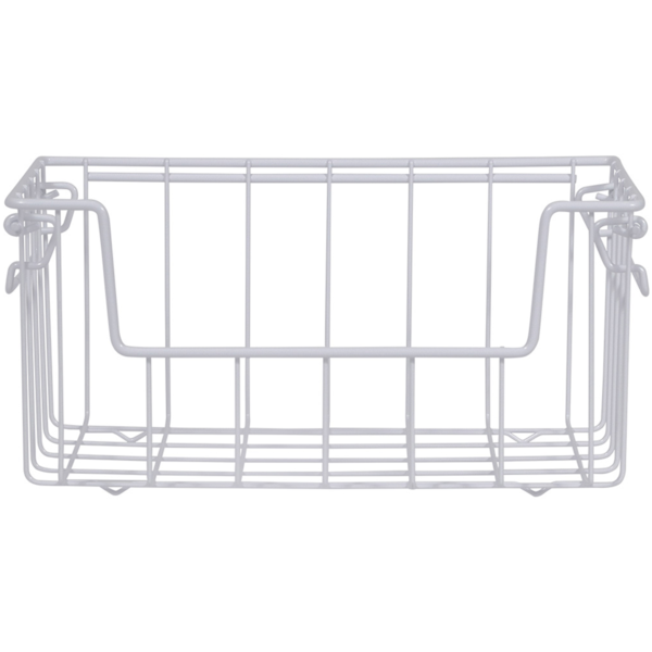 Cesto Empilhável Viena Fruteira Em Aço Carbono Branco 992401 Bel fix-4b18b065-4a73-40bb-9437-fbae5d81ed5a