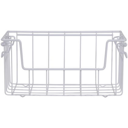 Cesto Empilhável Viena Fruteira Em Aço Carbono Branco 992401 Bel fix-9d16c744-c371-4978-b971-65eee4cf8f24