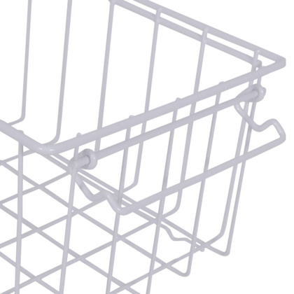Cesto Empilhável Viena Fruteira Em Aço Carbono Branco 992401 Bel fix-0ba68eb4-6ed6-45a6-8470-d8ea11c65a48