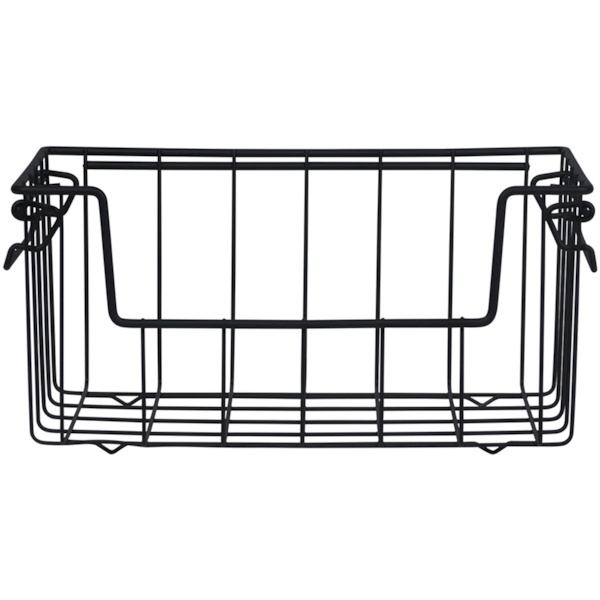 Cesto Empilhável Viena Fruteira Em Aço Carbono Preto 992407 Belfix-34bf02f9-ed60-4d74-a45f-a31cc2f50313