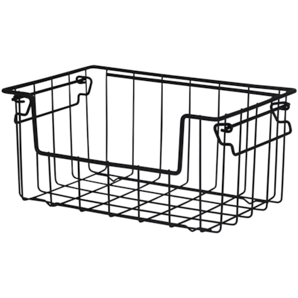 Cesto Empilhável Viena Fruteira Em Aço Carbono Preto 992407 Belfix-0756ef2c-46c2-43d1-8590-1dd57f915521