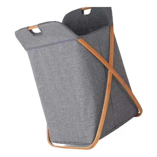 Cesto Lavanderia Cinza Bambu 7620 Mimo Style-c1dd8497-6328-487c-906f-a05d0f52e4ae