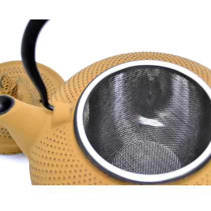 Chaleira Esmaltada Em Ferro Fundido Indução N°18 Amarelo 1,5L 8181 MTA-cce3f521-f46c-4646-8f31-69530b1fff73