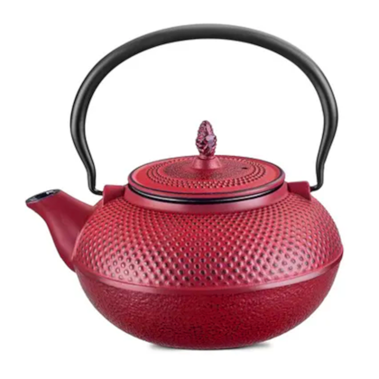 Chaleira Esmaltada Em Ferro Fundido Indução N°18 Vermelho 1,5L 8180 MTA-3757c664-7785-40de-ab47-768c16813daf