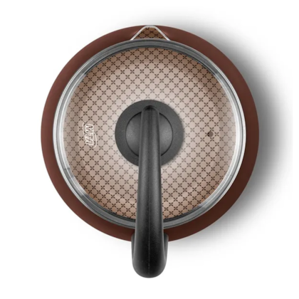 Chaleira Flora Superflon Ketle TVT Alumínio Antiaderente 2,0L Chocolate 901 MTA-b8ff1725-f746-49b6-b9db-9ad20c1e1456