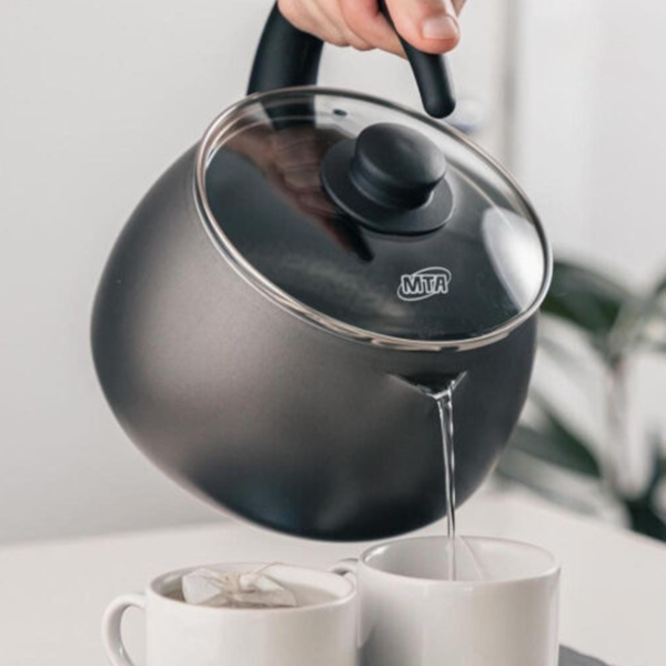 Chaleira Flora Superflon Ketle TVT Alumínio Antiaderente 2,0L Grafite 903 MTA-dd225fd1-f7b6-46e0-b9d1-820b3dbf3b9c