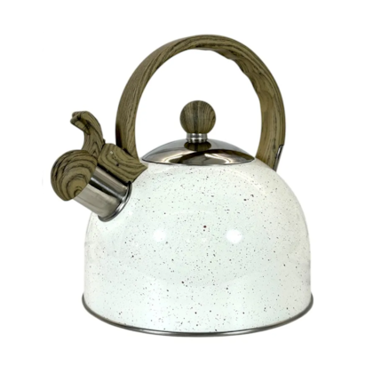 Chaleira Inox Cerâmica Com Apito 2,0L Indução Mármol 9449 Mimo Style