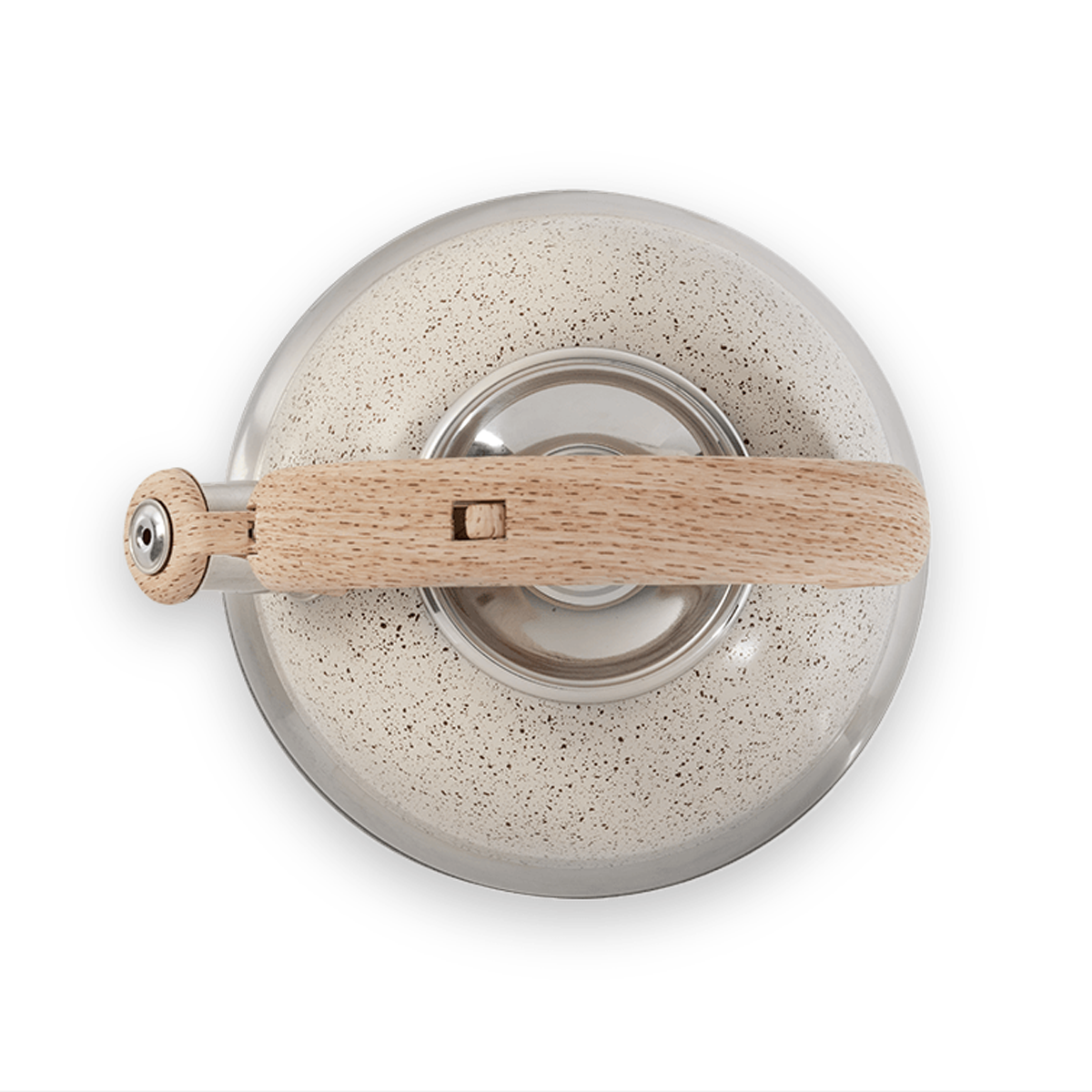 Chaleira Roma Com Apito 2,7L Indução em Aço Inox Vanilla 4875/110