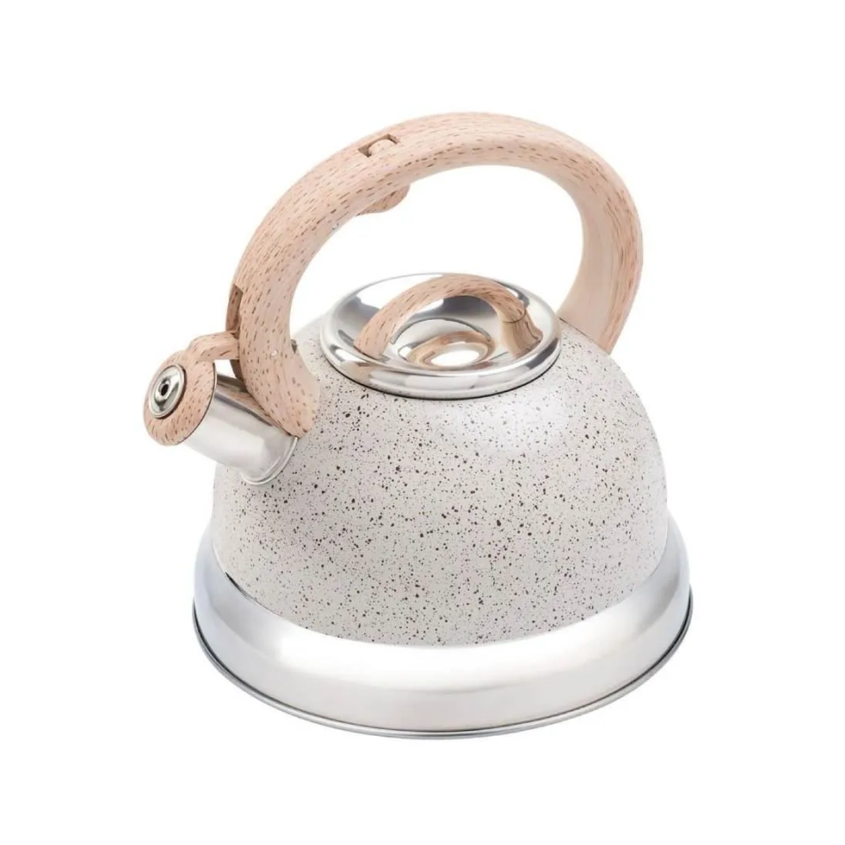 Chaleira Roma Com Apito 2,7L Indução em Aço Inox Vanilla 4875/110