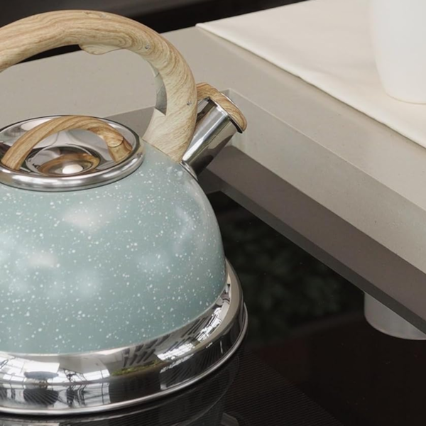 Chaleira Roma Com Apito 2,7L Indução em Aço Inox Verde 4875/111 Brinox-4975c11a-e3df-4e78-b50e-64783872088e