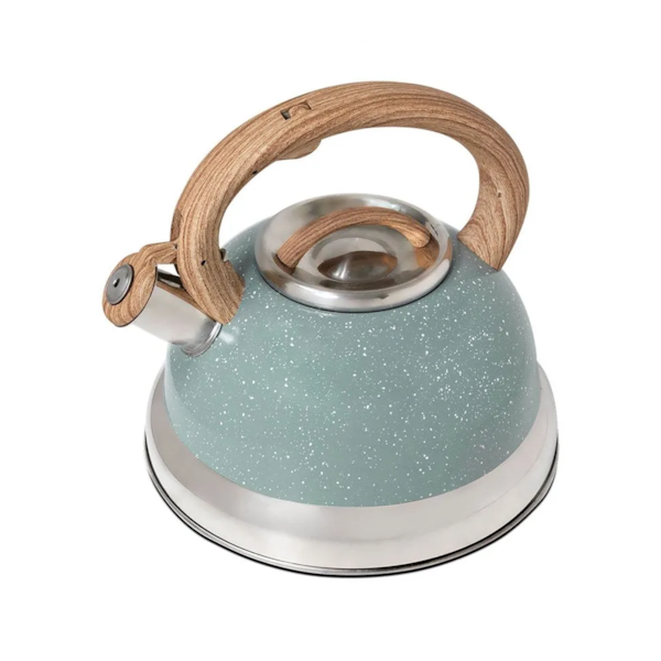 Chaleira Roma Com Apito 2,7L Indução em Aço Inox Verde 4875/111 Brinox-b286cbc0-e534-49cf-85cd-ac52b316c3e4