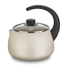 Chaleira Tampa de Vidro 2,0L Alumínio Baunilha 1279 MTA 