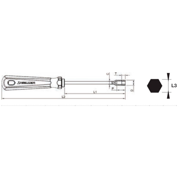 Chave Canhão 7MM x 245MM 252105BN Belzer-ae3f7155-b6fb-4597-916b-e669bf7060be