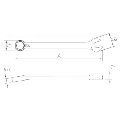 Chave Combinada 15/16