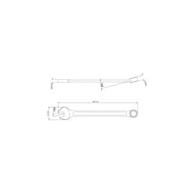 Chave Combinada 24mm  41128/124 TRAMONTINA-MASTER