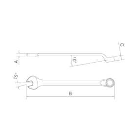 Chave Combinada 32mm Tramontina